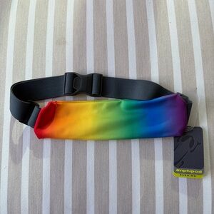 Amphipod Rainbow Running Belt NWT